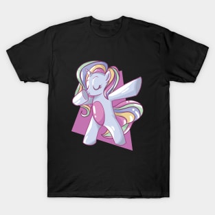 RAINBOW UNICORN dabbing colorful birthday gift T-Shirt